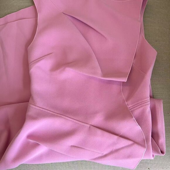 NEW Acler x Saks Normanhill Petal Midi Dress AU10/US6 Party Event Candy Pink - Picture 7 of 10